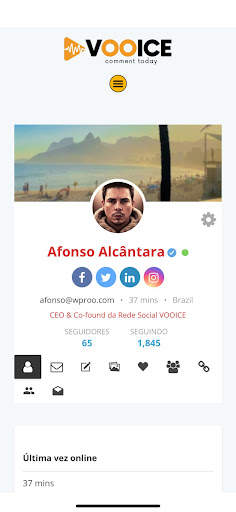 Vooice Rede Social screenshot 5