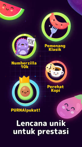 Numberzilla - Puzzle permainan screenshot 5