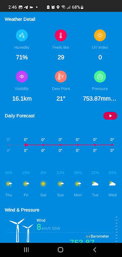 Daily Weather Forecast screenshot 2