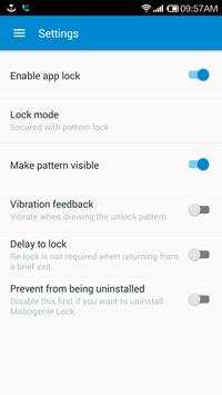 mobogenie app lock 5 تصوير الشاشة