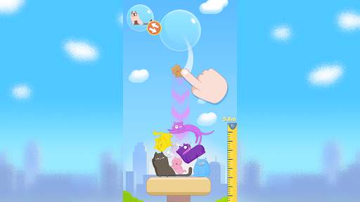 Cat Stack - Cute and Perfect Tower Builder Game! screenshot 6
