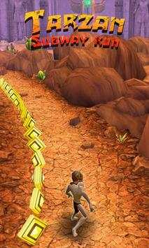 Subway Tarzan Adventure run! screenshot 1