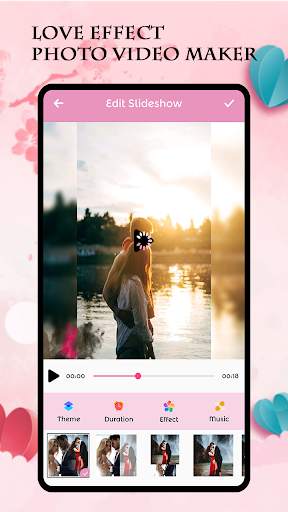 Romantic Love Photo Video Maker screenshot 3