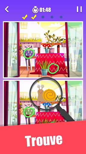 Trouver les différences - Sweet Home Design screenshot 1