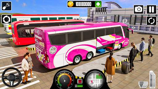 Bus Simulator 3D Bus Games screenshot 1