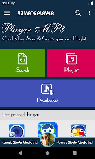 Music Player for Android screenshot 1
