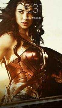 Wonder Woman Lock Screen 4 تصوير الشاشة