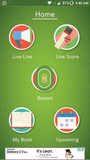 Cricket Fast Line screenshot 2