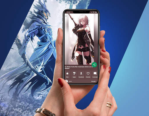 Anime 3D Live Wallpaper screenshot 1