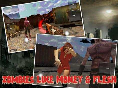 Zombie Wars: Zombie Hunter 3D screenshot 3