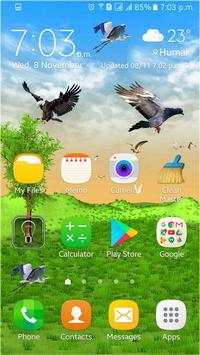 Flying Birds Live Wallpaper 3D Phone Backgrounds screenshot 2