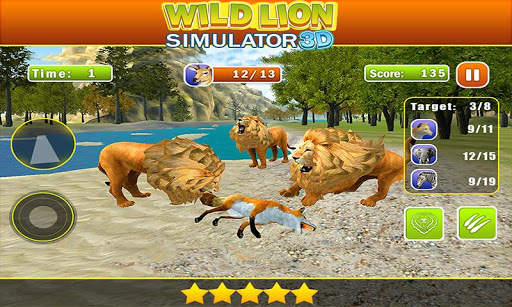 Wild Angry Lion Revenge Sim 3D स्क्रीनशॉट 6