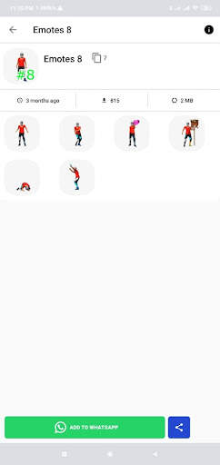 FF Stickers for whatsapp screenshot 3
