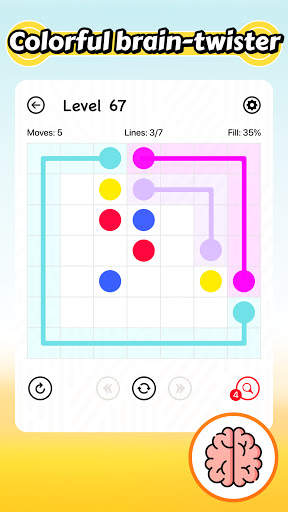 Lined - Free Pipe Game, Connect the Dots screenshot 4