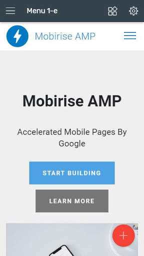 Mobirise Website Builder screenshot 1