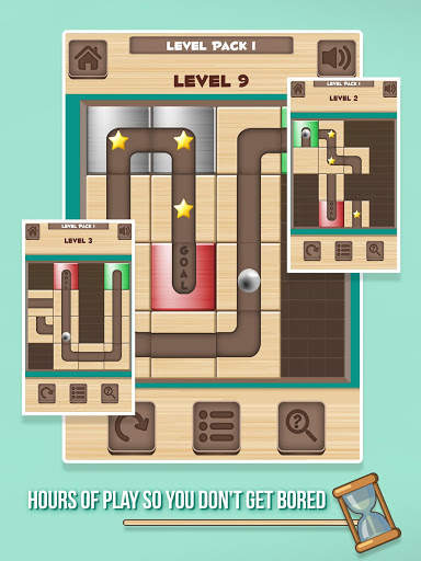 Ball Unblock – Roll the Ball Slide Puzzle Game screenshot 9