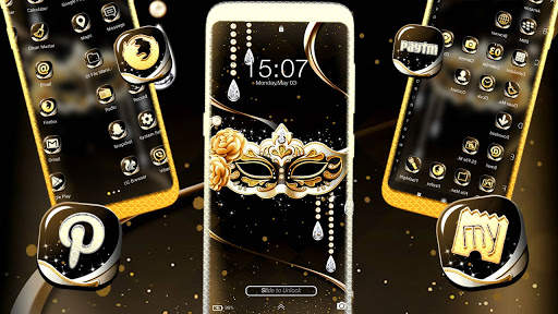 Carnival Mask Launcher Theme screenshot 4