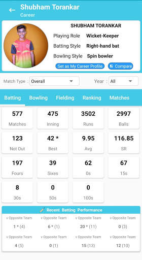 Street Cricket Scorer Pro screenshot 6