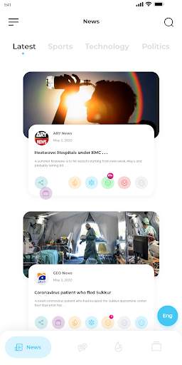 NewsHunt screenshot 2