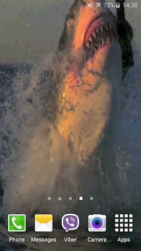 Shark Attack Live Wallpaper screenshot 3