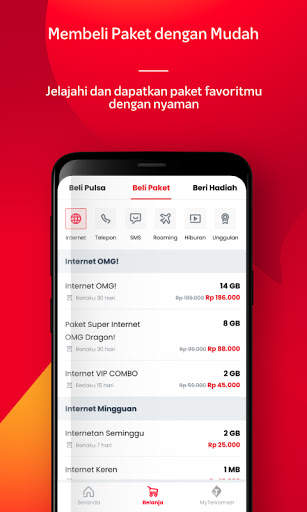 MyTelkomsel Lite – Mudah Cek Kuota & Beli Paket screenshot 5