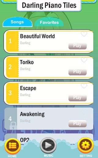 Darling Piano Tiles screenshot 1