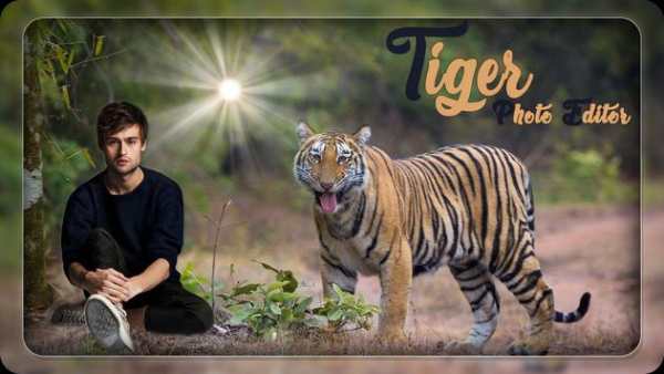 Tiger Photo Editor - Tiger PhotoFrames screenshot 2