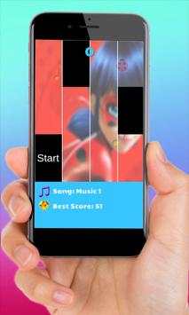 Ladybug Miraculous piano game screenshot 3
