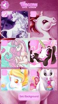 Cute Unicorn Lock Screen screenshot 2