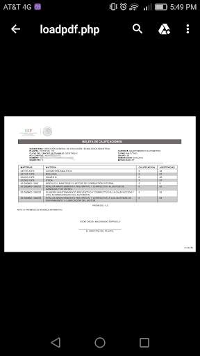 Calificaciones CETis 113 screenshot 4