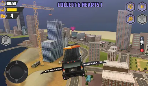 Flying Racing Car Games screenshot 5