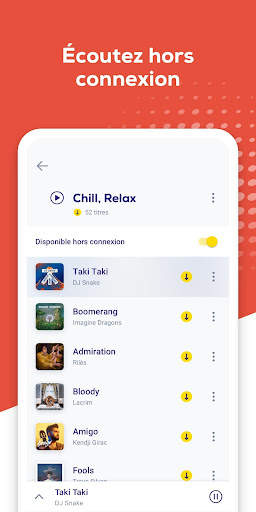 MUSIC La Poste Mobile screenshot 6