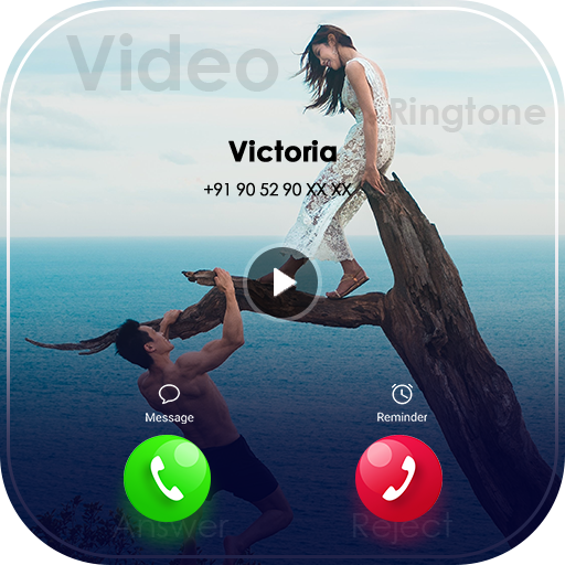 Video Ringtone Incoming Call icon