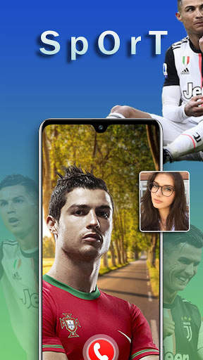Fake Video Call Ronaldo - Fake Video Call screenshot 3