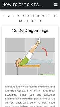 How to Get Six Pack Abs screenshot 1