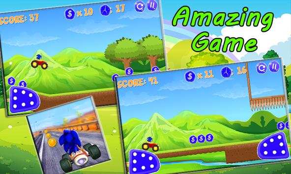 amazing sonic racing car game screenshot 4