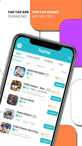 Tap Tap Apk For Tap Games Download App Free Tips screenshot 1