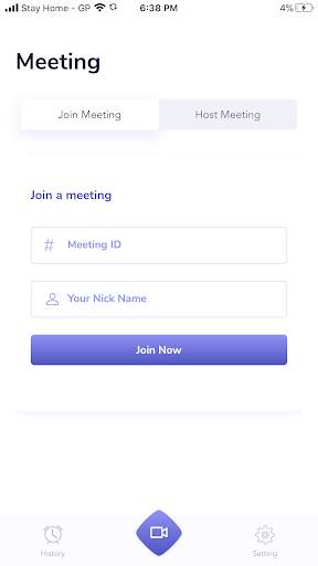 MeetAir - Live Meeting & Online Video Conference screenshot 4