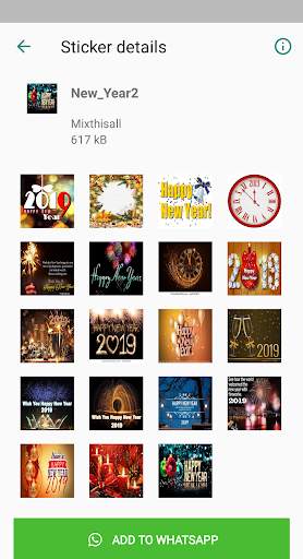 ICONIC Christmas Stickers For Whatsapp screenshot 1