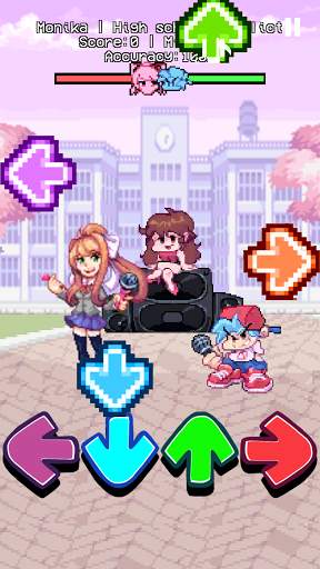 DDLC Monika funkin mod screenshot 1