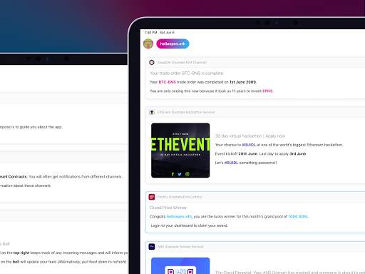 Ethereum Push Notification Service (EPNS) | Alpha screenshot 8