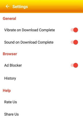 Bee Video Downloader screenshot 1
