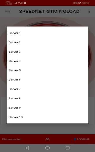 SPEEDNET VPN GTM NO LOAD screenshot 3