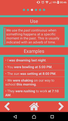 Tenses in English screenshot 3
