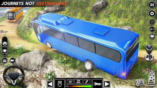 Offroad Bus Simulator Games 3D screenshot 2