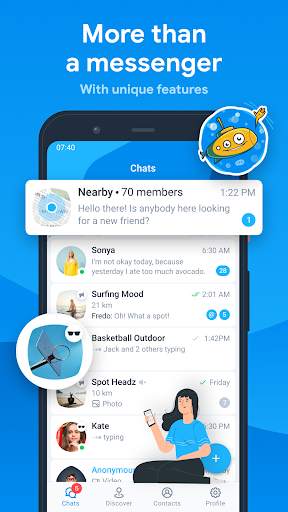 Insub messenger screenshot 1