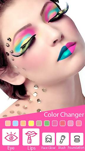 Beauty Makeup Photo Camera, beauty plus, face edit screenshot 4