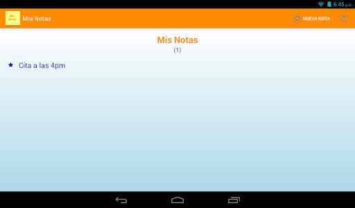Mis Notas 6 تصوير الشاشة