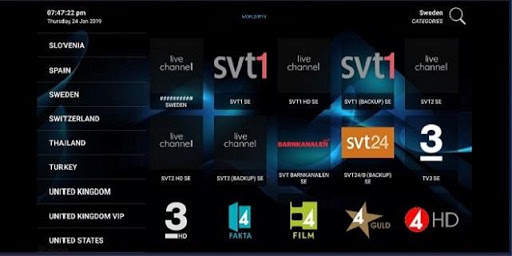 WorldIPTV Player screenshot 5