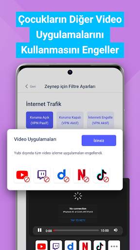 Güvenli Çocuk Videoları: Yubi Kids screenshot 3